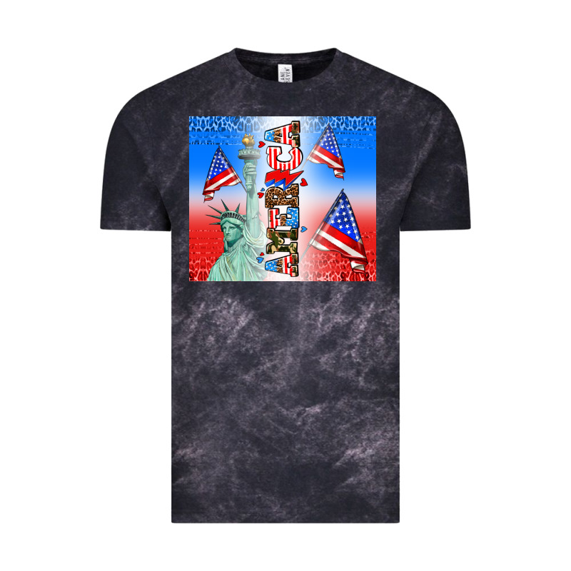 American Flag  And America Vintage Tee by AdoDesignShop | Teevron