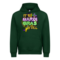 Forest Green its mardi gras yall Urban Hoodie - CowGirlArtShop
