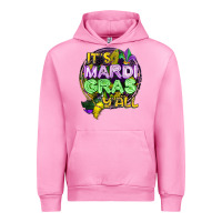 Fuchsia Pink its mardi gras yall Urban Hoodie - CowGirlArtShop