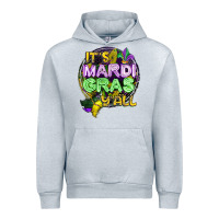Heather Grey its mardi gras yall Urban Hoodie - CowGirlArtShop