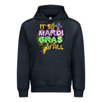 Navy its mardi gras yall Urban Hoodie - CowGirlArtShop