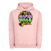 Pigment Salmon its mardi gras yall Urban Hoodie - CowGirlArtShop