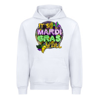 White its mardi gras yall Urban Hoodie - CowGirlArtShop