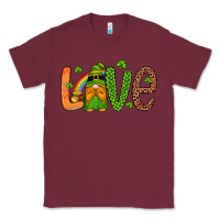 Burgundy love gnome Classic Tee - Artiststas