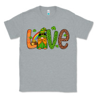 Heather Grey love gnome Classic Tee - Artiststas