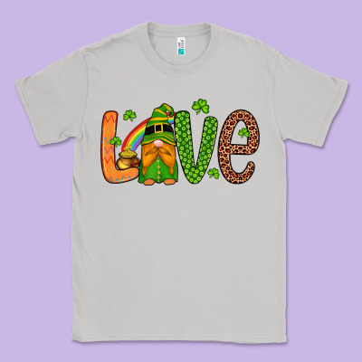 Love Gnome Classic Tee Designed By Artiststas