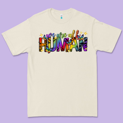 Premium Tee we are all human pride lgbtq