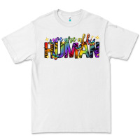 White we are all human pride lgbtq Premium Tee - texasbilliewilder