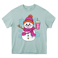 Arona bougie snowman Heavy Core Tee - Zillion Design Studio