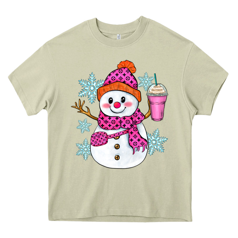 Bougie Snowman Heavy Core Tee by Zillion Design Studio | Teevron