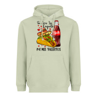 Matcha tu eres la coquita pa mis taquitos Heavyweight Hoodie - LillyAllenDesigns