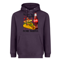 Plum tu eres la coquita pa mis taquitos Heavyweight Hoodie - LillyAllenDesigns
