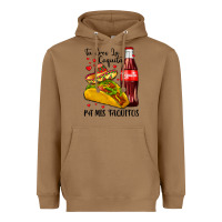 Toasted Coconut tu eres la coquita pa mis taquitos Heavyweight Hoodie - LillyAllenDesigns