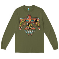 Army Green desert thunderbird Long Sleeve Tee - BarkalooDesign