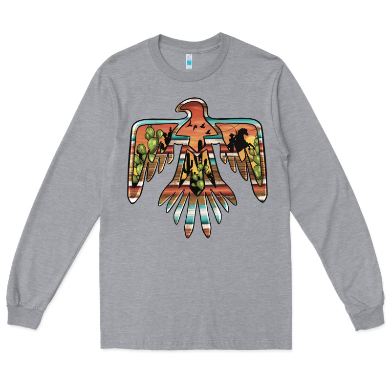 Desert Thunderbird Long Sleeve Tee by BarkalooDesign | Teevron