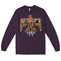Plum desert thunderbird Long Sleeve Tee - BarkalooDesign