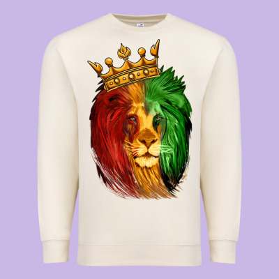 Juneteenth Lion King Premium Sweatshirt Designed By Lillyallendesigns