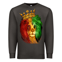 Smoke Juneteenth Lion King Premium Sweatshirt - LillyAllenDesigns