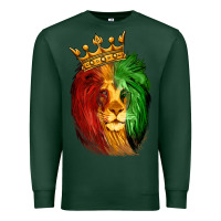 Sports Green Juneteenth Lion King Premium Sweatshirt - LillyAllenDesigns