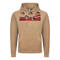Vintage Coffee american flag lips 16oz libbey cup Vintage Hoodie - HRA Design Shop