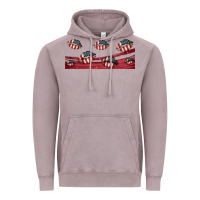Vintage Zinc american flag lips 16oz libbey cup Vintage Hoodie - HRA Design Shop
