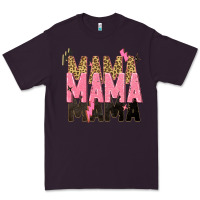Plum mama mama mama lightning bold Premium Tee - Zillion Design Studio