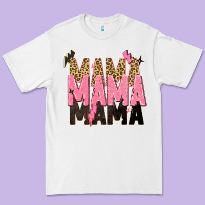 Mama Mama Mama Lightning Bold Premium Tee Designed By Zillion Design Studio