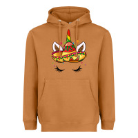 Meerkat unicorn and sombrero Heavyweight Hoodie - LillyAllenDesigns