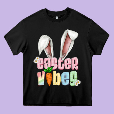 Easter Vibes Heavy Core Tee Designed By Artiststas