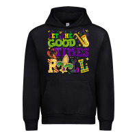 Black let the good times roll Urban Hoodie - CowGirlArtShop