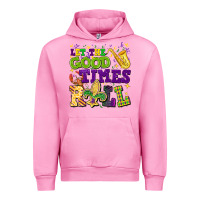 Fuchsia Pink let the good times roll Urban Hoodie - CowGirlArtShop