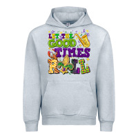 Heather Grey let the good times roll Urban Hoodie - CowGirlArtShop