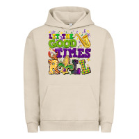 Pigment French Oak let the good times roll Urban Hoodie - CowGirlArtShop