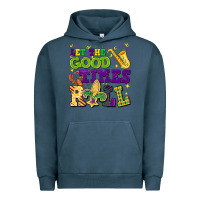 Pigment Midnight Navy let the good times roll Urban Hoodie - CowGirlArtShop