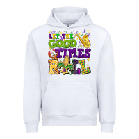White let the good times roll Urban Hoodie - CowGirlArtShop
