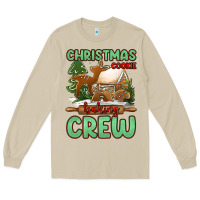 Mushroom Christmas cookie baking crew Long Sleeve Tee - Jasminsmagicworld