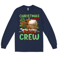 Navy Christmas cookie baking crew Long Sleeve Tee - Jasminsmagicworld