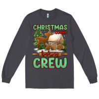 Smoke Christmas cookie baking crew Long Sleeve Tee - Jasminsmagicworld