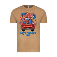Vintage Camel happy memorial day farm truck Vintage Tee - JahusDesignShop
