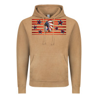 Vintage Camel patriotic native american headdress 16oz libbey cup Vintage Hoodie - HRA Design Shop