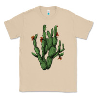 Mushroom cactus with flowers Classic Tee - AdoDesignShop