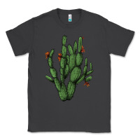 Smoke cactus with flowers Classic Tee - AdoDesignShop