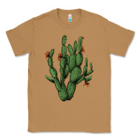 Toasted Coconut cactus with flowers Classic Tee - AdoDesignShop