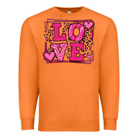 Carrot Love leopard frame Premium Sweatshirt - LillyAllenDesigns