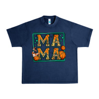 Navy basketball mama Urban Heavy Tee - Jasminsmagicworld