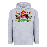 Heather Grey nacho bitchacho Heavyweight Hoodie - LillyAllenDesigns