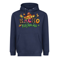 Navy nacho bitchacho Heavyweight Hoodie - LillyAllenDesigns