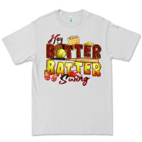 Dove Grey hey batter batter swing softball Premium Tee - Zillion Design Studio
