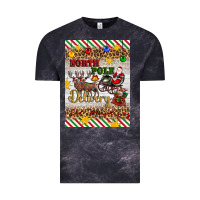 Cloud Black christmas north pole delivery Vintage Tee - Artiststas