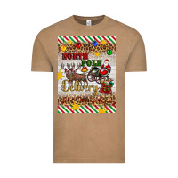 Vintage Coffee christmas north pole delivery Vintage Tee - Artiststas